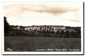 Old Postcard Tronget General view Sanatorium Mercier