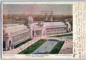 1904 St Louis World Fair Entrance Palace Louisiana Purchase Exposition Expo A189