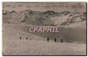 Old Postcard Luchon Superbagneres Ski Panorama Taken Plateau