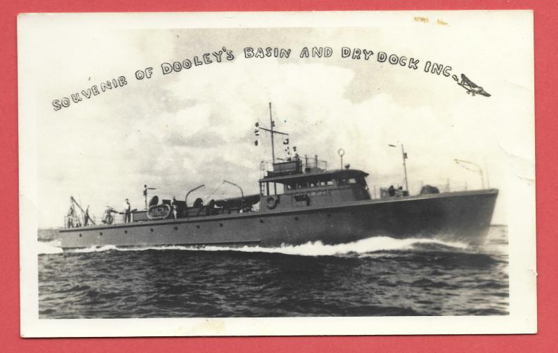 Naval Ship - Souvenir of Dooley's Basin and Drydock, Inc.