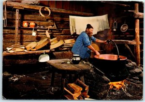 M-13371 Cheese making on the alp Alpkäserei Parpan Switzerland