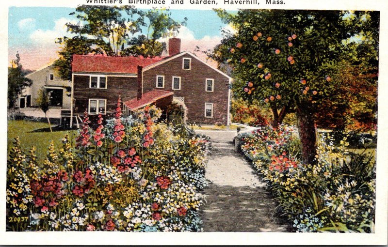 Massachusetts Haverhill Whittier's Birthplace and Garden