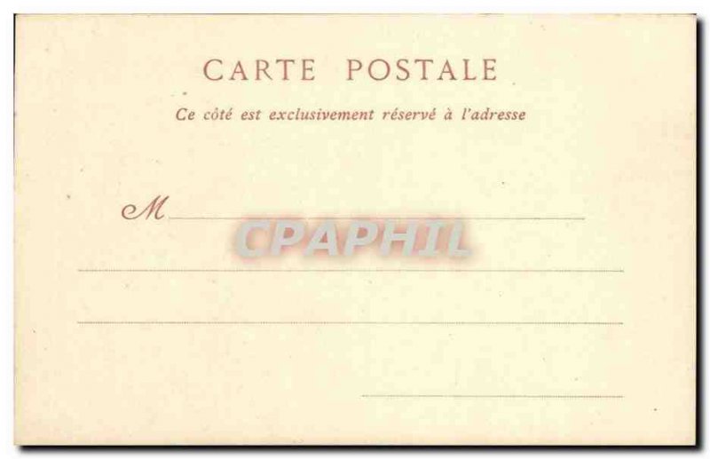 Poitiers - Nave of N D & # 39Eglise Great Old Postcard