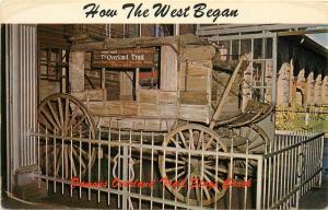 How the West Began - Famous Overland Trail Stagecoach 1866 model Postcard