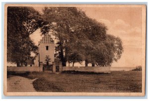 Store Heddinge Denmark Postcard Stevns Klint Hojerup Church Gate View c1920's