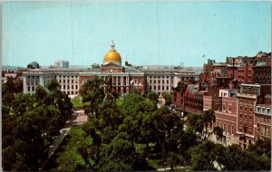 Massachusetts Boston Gold Domed State House