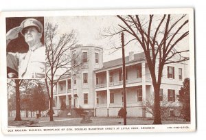 Little Rock Arkansas AR Vintage Postcard Old Arsenal Building