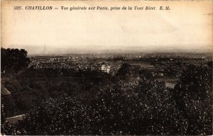 CPA CHATILLON Vue Generale sur Paris prise de la Tour Biret (1322915)