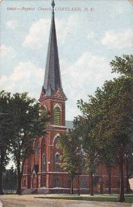 New York Cortland Baptist Church 1909