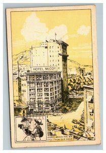 Vintage 1910's Postcard Hotel McCoy Juarez Mexico