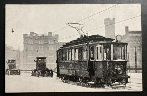 Mint Austria RPPC Real Pictures Postcard 1956 Tramway View