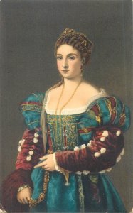 Portrait of a woman known as La Bella del Tiziano 