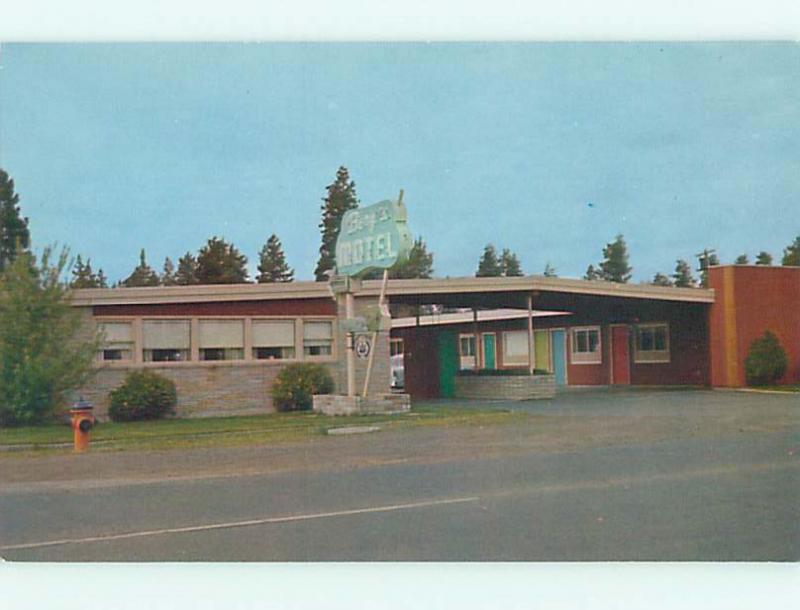 Unused Pre-1980 BERG'S MOTEL Bend Oregon OR u1926