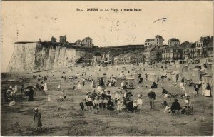 CPA MERS-les-BAINS La Plage a marée basse (18116)