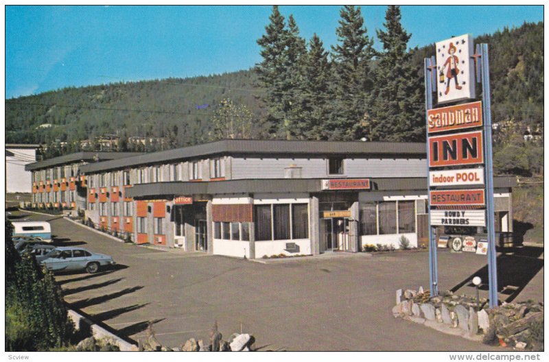 WILLIAMS LAKE, British Columbia, Canada, 1940-1960's; Sandman Inn