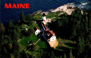 Maine Boothbay Harbor Burnt Island Lighthouse