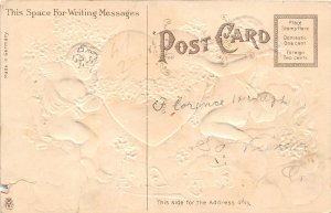 G14/ Valentine's Day Love Holiday Postcard c1910 Cupids Fantasy Heart 5