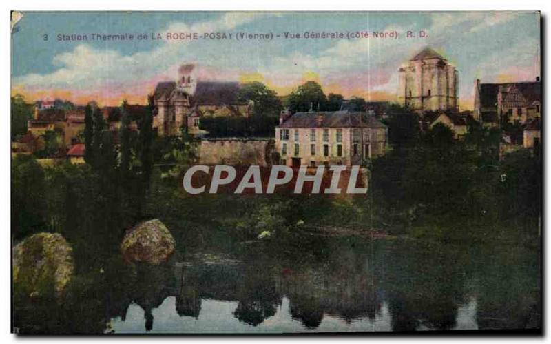 Old Postcard Spa, Roche Posay Vue Generale