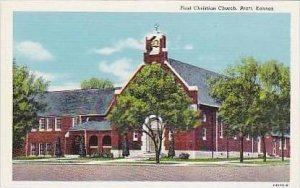 Kansas Pratt First Christian Church Curteich