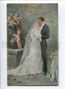 3040443 WEDDING Just Married & Nude CUPID By BORRMEISTER old PC