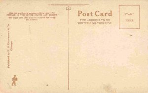 High School Marietta Ohio 1910c postcard