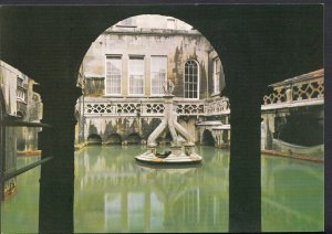 Somerset Postcard - King's Bath, The Roman Baths, Bath   B2392