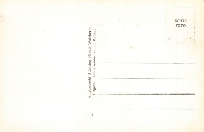 Netherlands Miniatur Walcheren Middelburg Boy RPPC vintage postcard