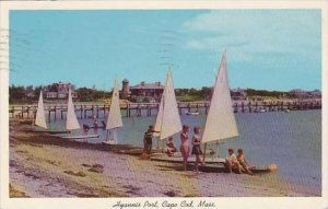 Massachusetts Cape Cod Hyannisport Beach Scene 1966