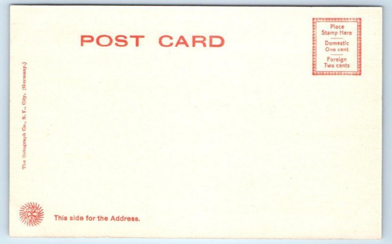 GLOUCESTER, Massachusetts MA ~ THE HARBOR 1905 Rotograph Postcard