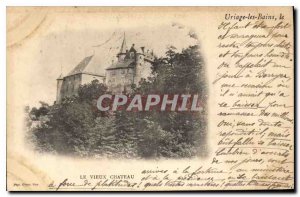 Old Postcard Le Vieux Chateau Uriage les Bains