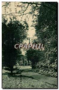 Old Postcard Free Institution of Marcq in Barouel The great hall and the chap...