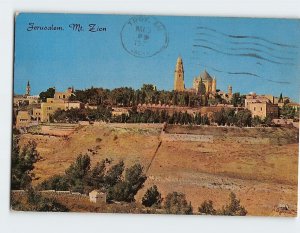 Postcard Mt. Zion, Jerusalem, Israel