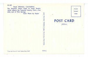 CA - Palm Springs. Frank Sinatra's Home