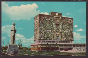 Ciudad University,The University City,Mexico Postcard 