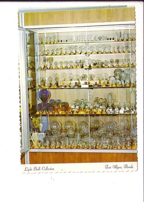 Edison Museum, Light Bulb Collection, Fort Myers, Florida, Interior