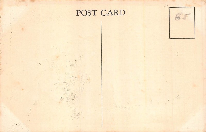 Art Bells of Botreaux Legend Boscastle Women and Girl Scared vintage postcard