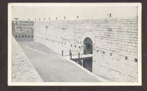 FORT HENRY ONTARIO CANADA ENTRANCE AND DRAWBRIDGE VINTAGE POSTCARD