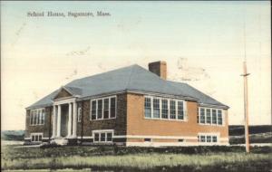 Sagamore Cape Cod MA School House c1910 Postcard - Unused