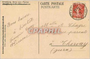 Old Postcard Strasbourg Herbal Baths