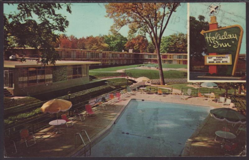 Holiday Inn,South Bend,IN Postcard BIN