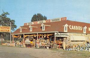 Alma Arkansas Kopper Kettle Street View Vintage Postcard K94176