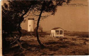 CPA ILE-de-NOIRMOUTIER - La Dune de la Clere - Au fond - Le Vieil (637301)