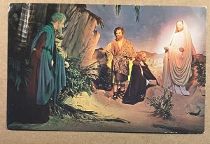 UNUSED POSTCARD - JOHN THE BAPTIST, CHRISTUE GARDENS, RIVER RD, GATLINBURG, TENN