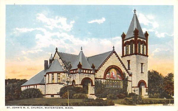 St. John's M.E. Church in Watertown, Massachusetts