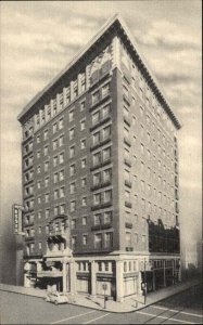 Philadelphia Pennsylvania PA The Essex Hotel c1930s-40s Linen Postcard