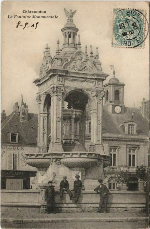 CPA Chateaudun Fontaine Monumentale FRANCE (1155063)