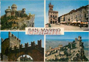 Postcard Modern San Marino The smallest republic in the world in the heart of...