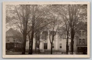 RPPC Lyons NY Court House Real Photo New York Postcard B50