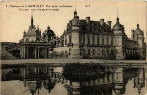 CPA Chantilly- Chateau, vue prise du Parterre FRANCE (1008708)