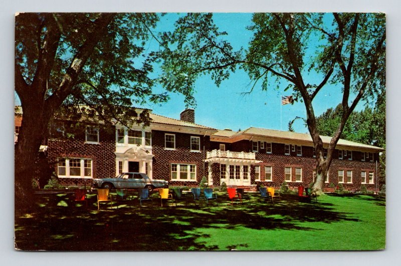 Johnson City New York IBM Homestead Scenic Streetview Chrome UNP Postcard